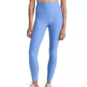 Beyond Yoga Spacedye Caught in the Midi High Waisted Legging in flower blue